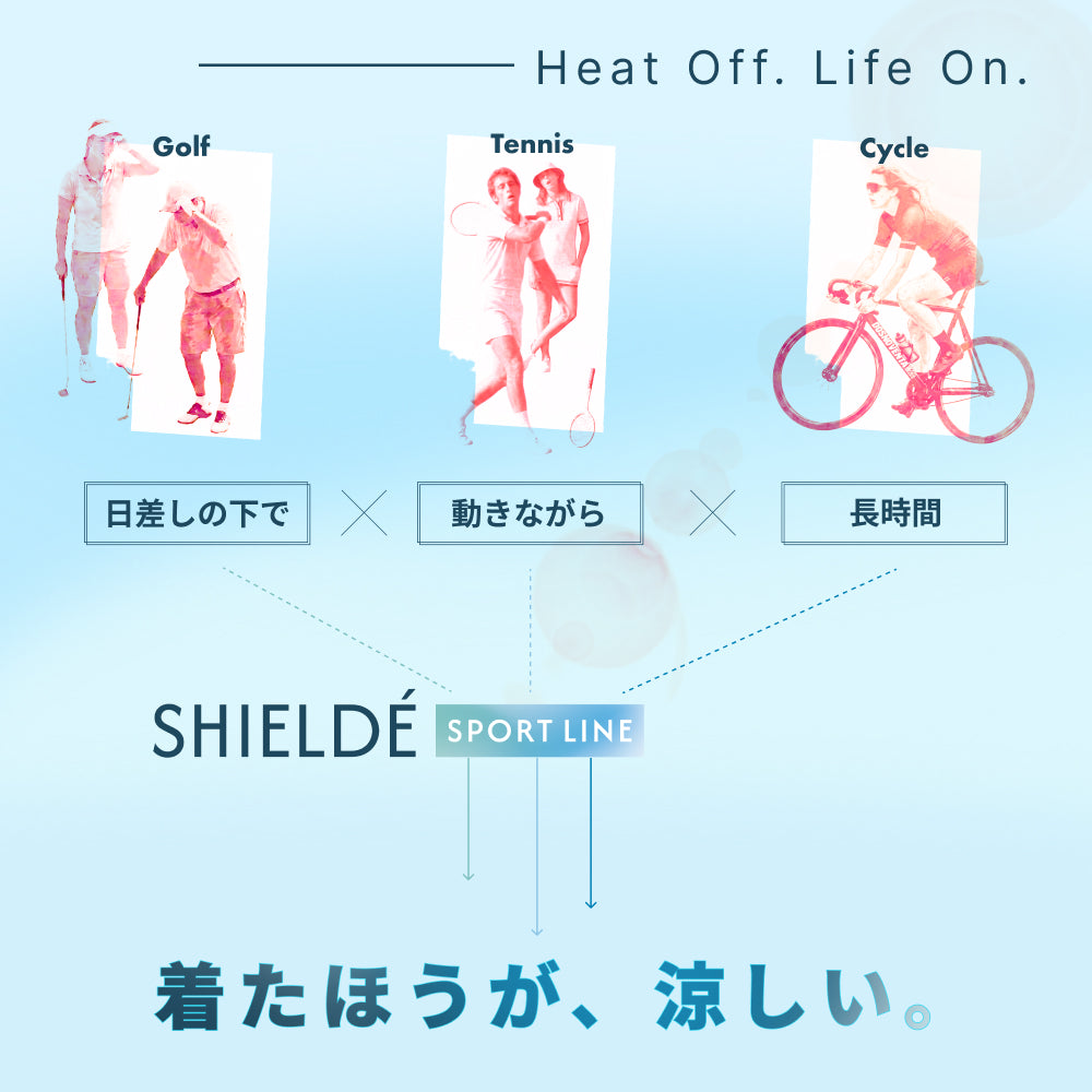 ハイネック半袖シャツ