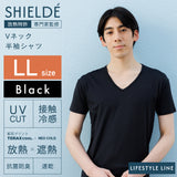 Ｖネック半袖シャツ