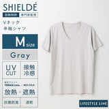 Ｖネック半袖シャツ