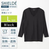 Ｖネック長袖シャツ