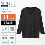 Ｖネック長袖シャツ