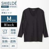 Ｖネック長袖シャツ