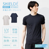 クルーネック半袖シャツ