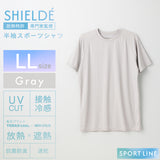 クルーネック半袖シャツ