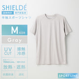 クルーネック半袖シャツ