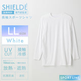 クルーネック長袖シャツ